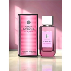 Парфюмерная вода женская Milestone ROSEBOMB, 35 мл (по мотивам Victoria'S Secret Bombshell)