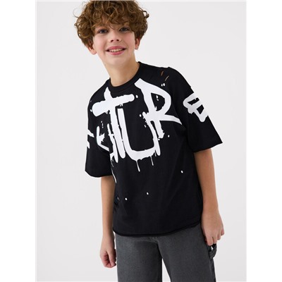 Фуфайка трикотажная для мальчиков (футболка)