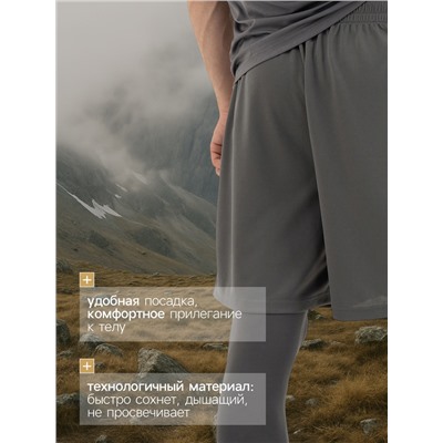 Шорты мужские Resport, р. 48, серые, базовые