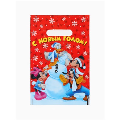 Набор пакетов полиэтиленовых 15 шт., «Новый год», 20×30 см