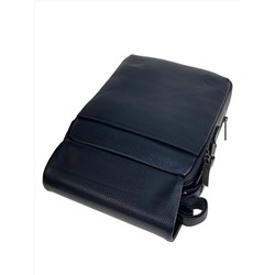 Сумка мужская из натуральной кожи, цвет черный