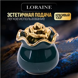 12062 Баночка для сладостей Роза 250мл фарфор (х72)
