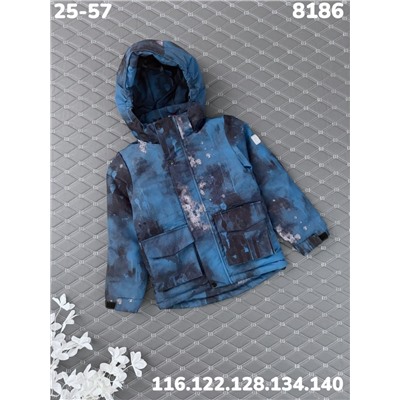 Куртка 8186 голубой