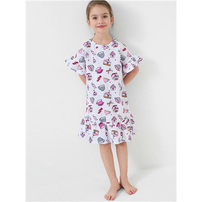 Сорочка ночная трикотажная для девочек