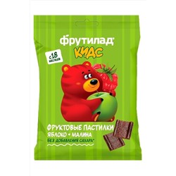 Пастила "Фрутилад KIDS" Яблоко-Малина детская ш\б 30г ЭКОПРОДУКТЫ, 1190986