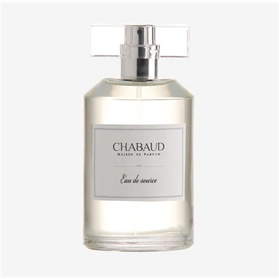 CHABAUD MAISON DE PARFUM EAU DE SOURCE edt 100ml TESTER