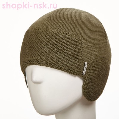 HELM Шапка с ушками мужская (57-59)