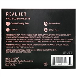 RealHer, You Are Brilliant, Pro Blush Palette, 0.66 oz (18 g)