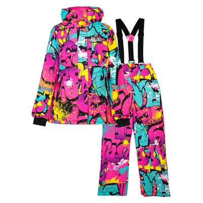 Зимний комплект из мембранной ткани для девочки