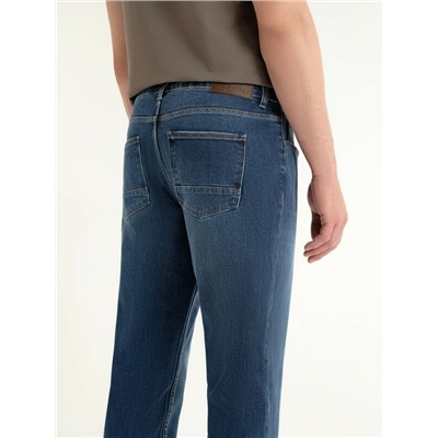 Straight CONTE CNM-01 Джинсы straight c эффектом потёртостей