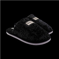 Тапочки домашние 10351-1 черные