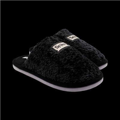 Тапочки домашние 10351-1 черные