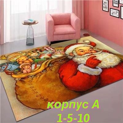 Рождественский ковер для дома