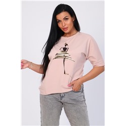 Футболка 82027 (Пудра)