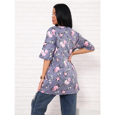 Футболка Арт. 700 (Сиреневый розовый)