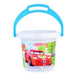 Песочный набор № 133 (ведро 1,4 л термо, лопатка 19см, грабли 19см, лейка 0,5 л)