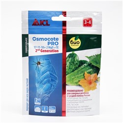 Удобрение Osmocote Pro 17-11-10 + 2Mg, 3-4 мес., 100 г