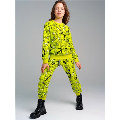 Брюки трикотажные для девочек