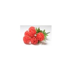 Искусственные цветы, Ветка в букете шафран 6 голов (1010237) микс