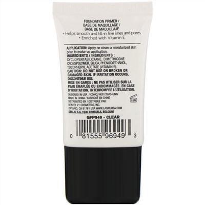 L.A. Girl, Праймер для лица Pro Prep HD, оттенок Clear, 15 мл