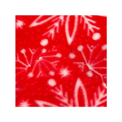 Плед флисовый новогодний «Экономь и Я. Снежинки» 150×180 см
