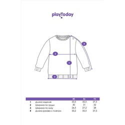 Свитшот PLAYTODAY, 1088537