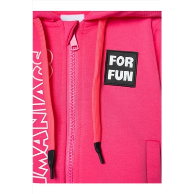 Комплект детский трикотажный для девочек: толстовка, брюки PLAYTODAY, 1240379