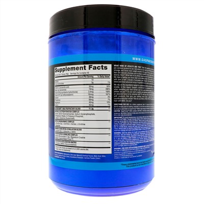 Gaspari Nutrition, SuperPump Max, синий малиновый лед, 640 г (1,41 фунта)