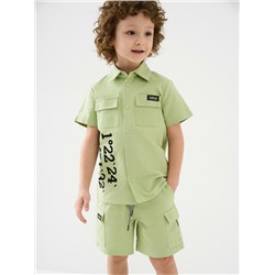 Комплект текстильный для мальчиков: рубашка, шорты