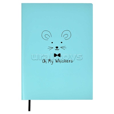 Записная книжка, А6 "Мышка" (135x188 мм, 56 л.,)