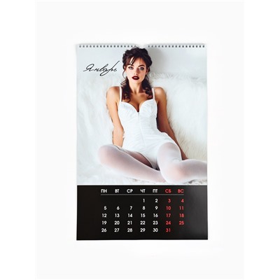 Календарь 2026 перекидной на ригеле А3 «Девушки»