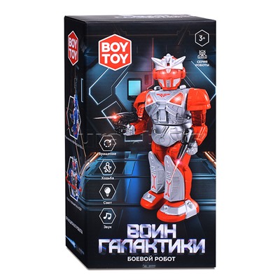 Робот "Воин галактики" в коробке
