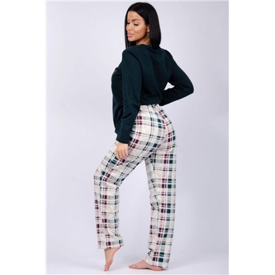 Пижама Шампань (Зеленый, беж)