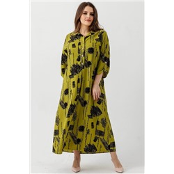 Платье  6145/05/Горчичный
