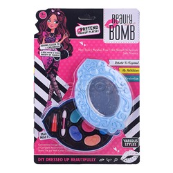 Набор детской косметики "Красотка" на листе