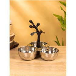 Менажница «Крю», 20×20×20 см, нержавеющая сталь