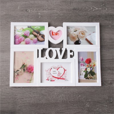Фоторамка коллаж Любовь / А0649 /уп 36/ 5 фото