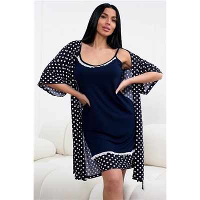 Комплект (сорочка+халат), арт. 0822-40