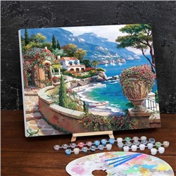 Картина по номерам на холсте с подрамником «Набережная», 40×50 см