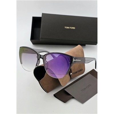 Набор женские солнцезащитные очки, коробка, чехол + салфетки #22881424