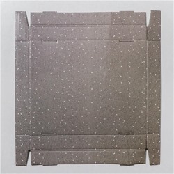 Коробка подарочная новогодняя складная «Новогоднее поздравление», 31×25.5×16 см, Новый год