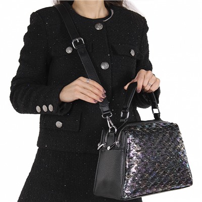 Сумка 592905-13 black Velina Fabbiana-Safenta