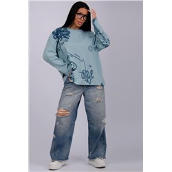 Лонгслив Свобода (Туман)