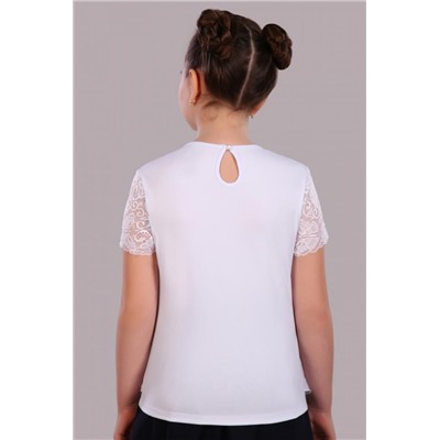Блузка для девочки Анжелика Арт. 13177 (Белый)