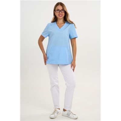 Куртка женская 555 (Холодный голубой)