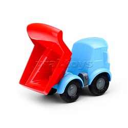 Машина пластик Грузовичок Лева 15 см, (свет-звук, песня про цифры) инерц., в коробке