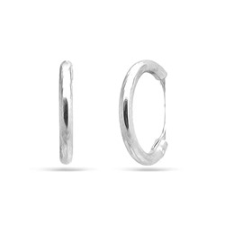 Серьги из серебра без вставки, ТЦС-54