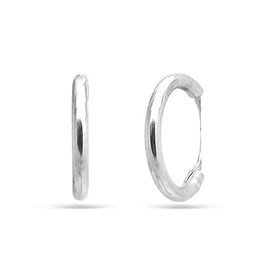 Серьги из серебра без вставки, ТЦС-54