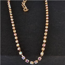 Браслет на ногу, перламутровый камень, арт. 002.063