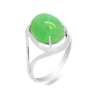 Кольцо из серебра авантюрин, КП85з